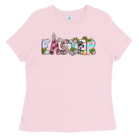 Bubblegum Pink Easter Day Ladies Tee - Neo Western