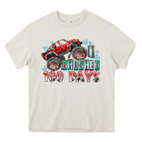 Cream i crushed 100 days Heavy Core Tee - RacoonDesign