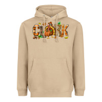 Mushroom Personalized Thanksgiving Heavyweight Hoodie - NancyCooperArtShop