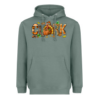 Sage Personalized Thanksgiving Heavyweight Hoodie - NancyCooperArtShop