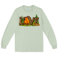 Matcha camping love Long Sleeve Tee - NancyCooperArtShop