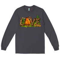 Smoke camping love Long Sleeve Tee - NancyCooperArtShop