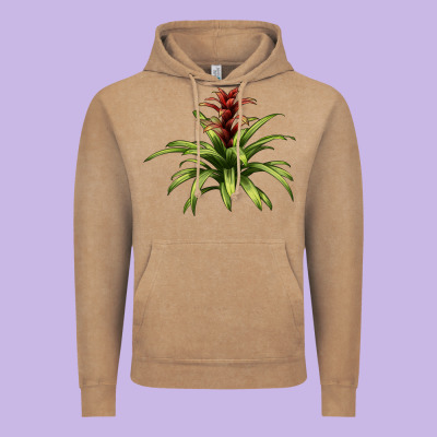 Bromeliads Vintage Hoodie Designed By Lillyallendesigns