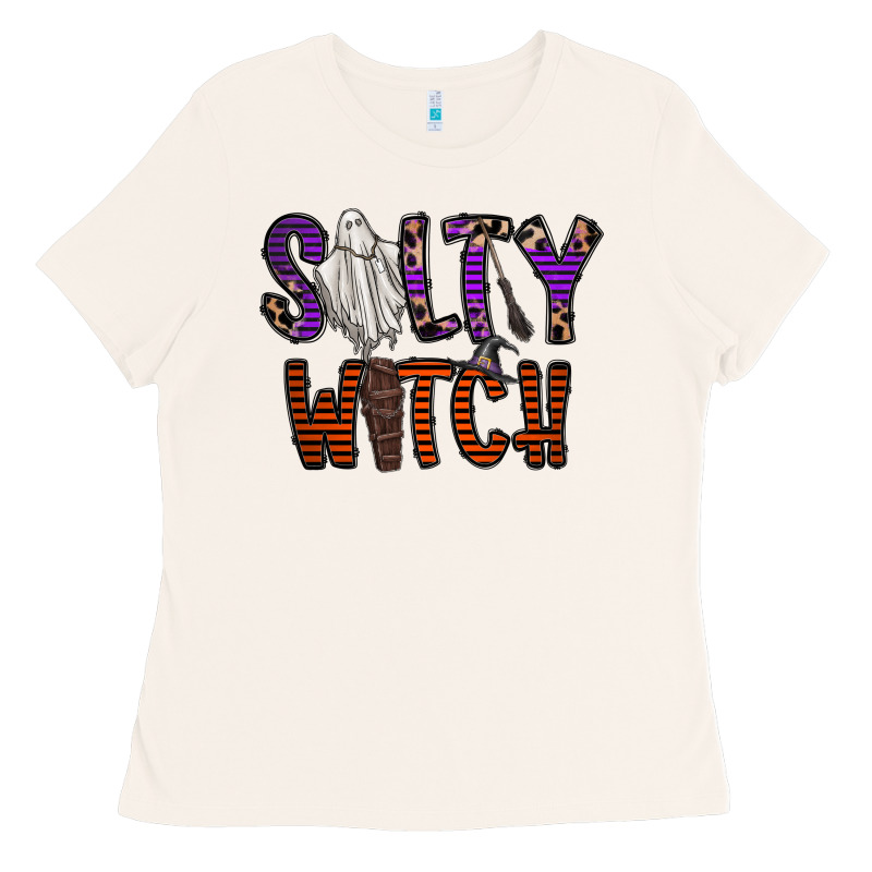 Salty Witch Ladies Tee by CowhideDigitalArt | Teevron