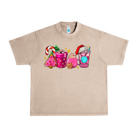 French Oak pink christmas coffee cups Urban Heavy Tee - AdoDesignShop