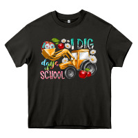 Asphalt i dig 100 days of school Heavy Core Tee - RacoonDesign