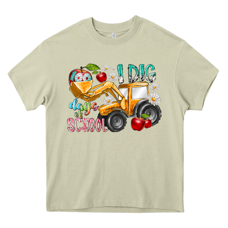 I Dig 100 Days Of School Heavy Core Tee by RacoonDesign | Teevron