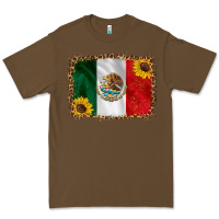 Cacao mexico flag background Premium Tee - HRA Design Shop