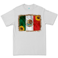 Dove Grey mexico flag background Premium Tee - HRA Design Shop