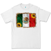 White mexico flag background Premium Tee - HRA Design Shop