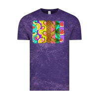 Cloud Purple summer brushstroke Vintage Tee - Jasminsmagicworld