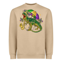 Mushroom mardi gras tree rex Heavyweight Sweatshirt - MaliasSmallBusiness