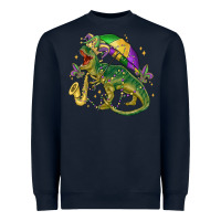 Navy mardi gras tree rex Heavyweight Sweatshirt - MaliasSmallBusiness
