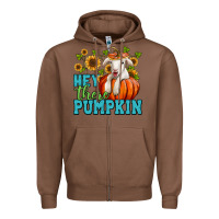 Chestnut hey there pumpkin lamb Zipper Hoodie - Jasminsmagicworld