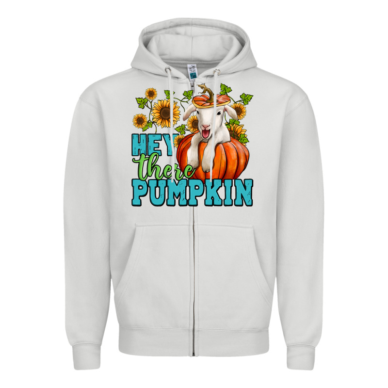 Hey There Pumpkin Lamb Zipper Hoodie by Jasminsmagicworld | Teevron