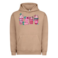Pigment Burro Breast Cancer Coffee Cups Urban Hoodie - FaDigitalArtStudio