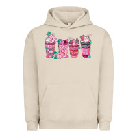 Pigment French Oak Breast Cancer Coffee Cups Urban Hoodie - FaDigitalArtStudio