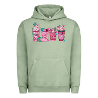 Pigment Oil Green Breast Cancer Coffee Cups Urban Hoodie - FaDigitalArtStudio