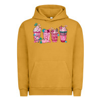 Pigment Peanut Butter Breast Cancer Coffee Cups Urban Hoodie - FaDigitalArtStudio