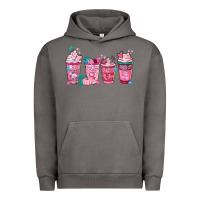 Breast Cancer Coffee Cups Urban Hoodie | Teevron