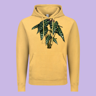 Amazon Elephant Ear Vintage Hoodie Designed By Lillyallendesigns