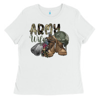 White army wife Ladies Tee - SublimationCraftShop