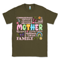 Army Green retro mother Classic Tee - JahusDesignShop