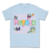 Dusty Blue retro mother Classic Tee - JahusDesignShop