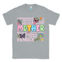 Heather Grey retro mother Classic Tee - JahusDesignShop