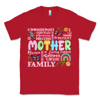 Red retro mother Classic Tee - JahusDesignShop