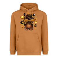 Meerkat new year's eve afro messy bun Heavyweight Hoodie - texasbilliewilder