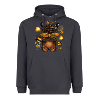 Smoke new year's eve afro messy bun Heavyweight Hoodie - texasbilliewilder