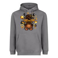 Storm new year's eve afro messy bun Heavyweight Hoodie - texasbilliewilder