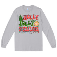 Moon Dust holly jolly cheerleader Long Sleeve Tee - MaliasSmallBusiness