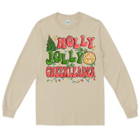 Mushroom holly jolly cheerleader Long Sleeve Tee - MaliasSmallBusiness