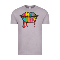 Vintage Zinc summer vibes lips Vintage Tee - Jasminsmagicworld