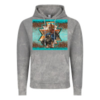 Cloud Rock western rodeo bullfighter Aztec leopard turquoise Vintage Hoodie - BarkalooDesign