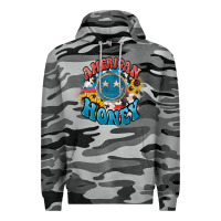Slate Camo American honey smiley Premium Hoodie - HowdyJamesFarm