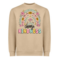 Mushroom choose kindness Heavyweight Sweatshirt - MaliasSmallBusiness