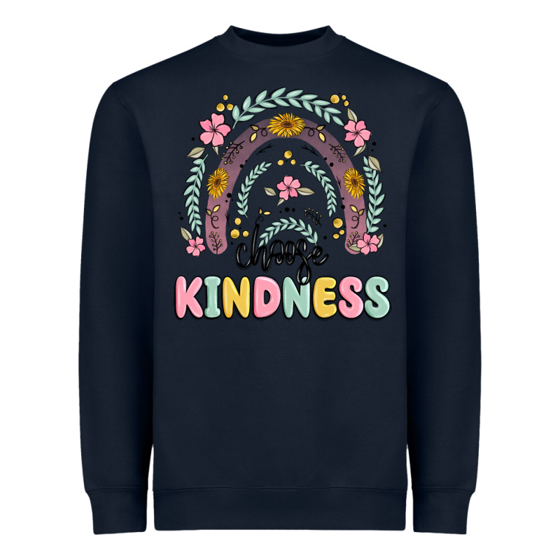 Choose Kindness Heavyweight Sweatshirt by MaliasSmallBusiness | Teevron