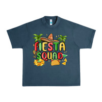 Midnight Navy fiesta squad Urban Heavy Tee - MaliasSmallBusiness