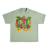 Oil Green fiesta squad Urban Heavy Tee - MaliasSmallBusiness