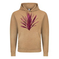 Vintage Camel Pink Cordyline Vintage Hoodie - LillyAllenDesigns