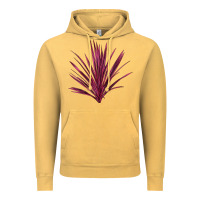 Vintage Mustard Pink Cordyline Vintage Hoodie - LillyAllenDesigns