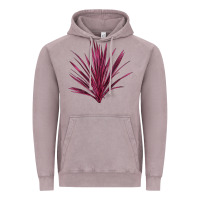 Vintage Zinc Pink Cordyline Vintage Hoodie - LillyAllenDesigns