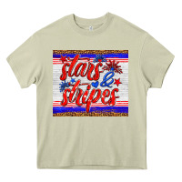 Mossy stars and stripes tumbler Heavy Core Tee - HRA Design Shop