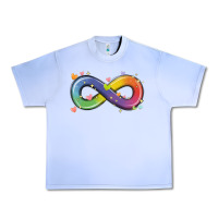 Grape Ice infinity symbol autism Urban Heavy Tee - MaliasSmallBusiness