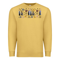 Gothic Girl And Colorful Girl Premium Sweatshirt | Teevron