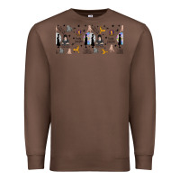 Chestnut gothic girl and colorful girl Premium Sweatshirt - TumblerDesignByShophia