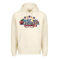 Tofu American Teacher 4th of july Premium Hoodie - HowdyJamesFarm